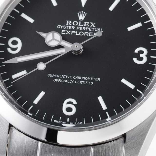 1016 ブラック ROLEX（ロレックス）エクスプローラー cal.1570 ハック