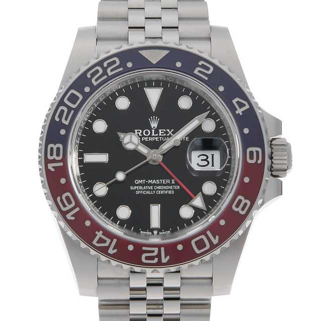 ロレックス GMTマスター 126710BLRO メンズ 中古