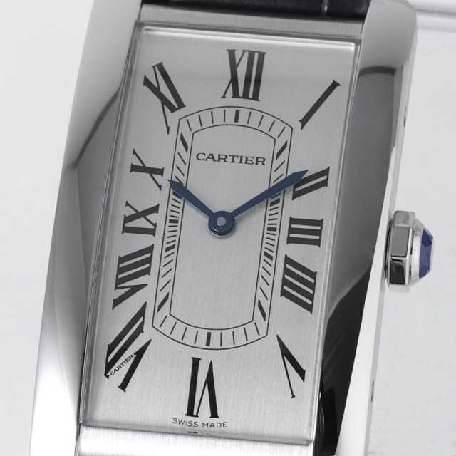 カルティエ タンクアメリカン WSTA0083 メンズ 中古