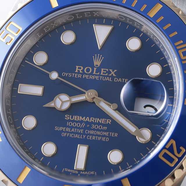 116613LB ブルー ROLEX（ロレックス）サブマリーナ デイト 中古