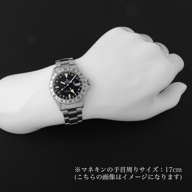 ロレックス エクスプローラーII 1655 ブラック アルビノ マーク2ダイアル マーク2ベゼル ハック有 37番 アンティーク メンズΩ