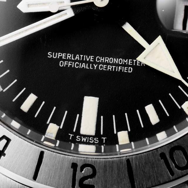 ロレックス エクスプローラーII 1655 ブラック アルビノ マーク2ダイアル マーク2ベゼル ハック有 37番 アンティーク メンズΩ