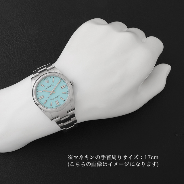 124300 ターコイズブルー ROLEX（ロレックス）オイスター 【新品未使用品】ティファニーブルー オイパペ 掛け時計