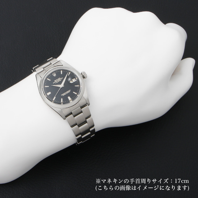 1500 ROLEX（ロレックス） オイスターパーペチュアル デイト ブラック 