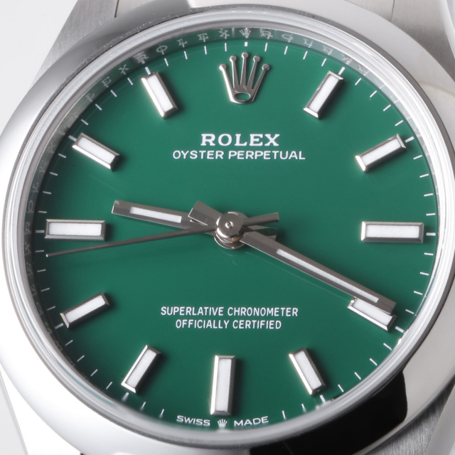 277200 グリーン ROLEX（ロレックス）オイスターパーペチュアル31 中古  