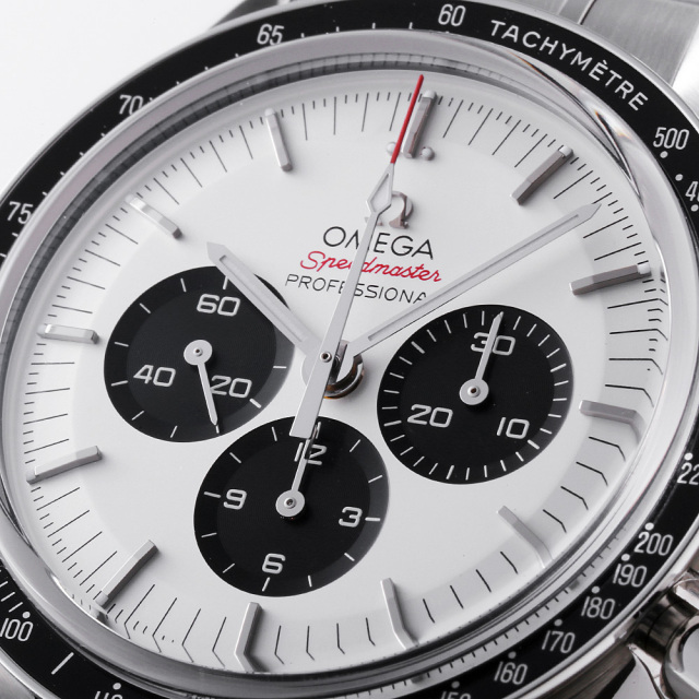 腕時計　オメガ 522.30.42.30.04.002 シルバー×ブラック OMEGA（オメガ）スピード