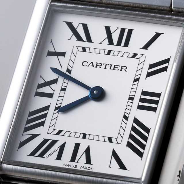希少サイズCARTIER カルティエ 腕時計 マストタンク シルバーLM WSTA0052 シルバー Cartier（カルティエ）タンク マスト