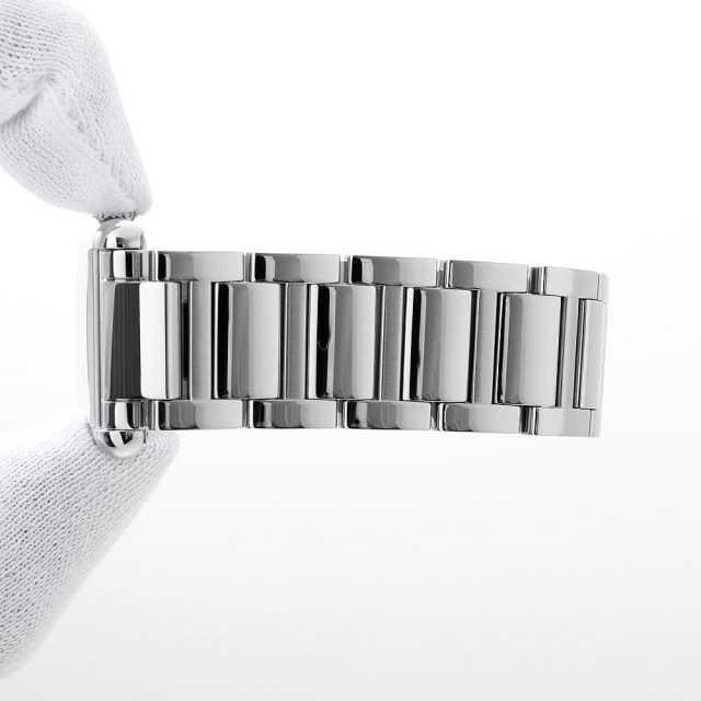 【村けん】Cartier カルティエ　タンクマスト LM WSTA0052 カルティエ タンク マスト LM WSTA0052 シルバー メンズ 時計
