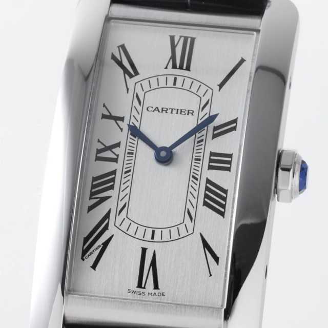 カルティエ タンクアメリカン WSTA0083 メンズ 中古