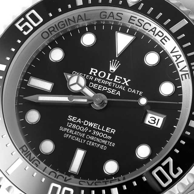 さらに100円引き◆MMLG◆HJ FAMILY SWEAT 126660 ブラック ROLEX（ロレックス）ディープシー 中古 | 東京
