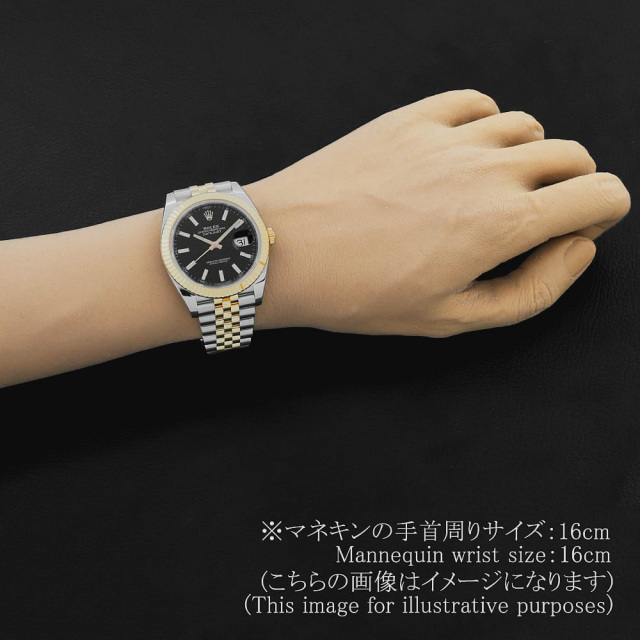 126333 ブラック ROLEX（ロレックス）デイトジャスト 中古 | 東京