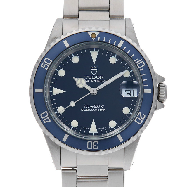 タイムセールTUDORヴィンテージカスタム青サブマリーナ Ref79090盾サブ TUDORヴィンテージカスタムRef79090青サブ TUDORヴィンテージ