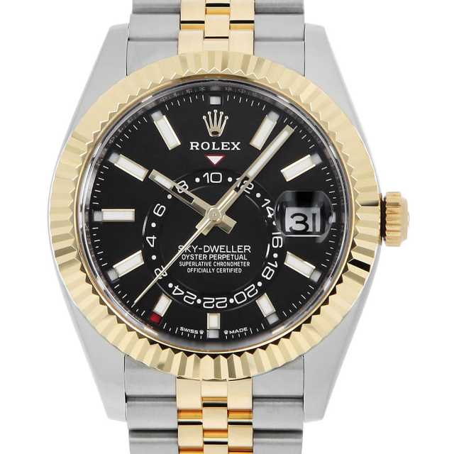 336933 ブラック ROLEX（ロレックス）スカイドゥエラー 中古