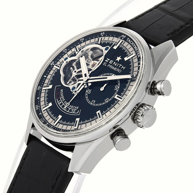 エルプリメロ クロノマスター オープン パワーリザーブ 03.2080.4021/21.C496 サブ画像１