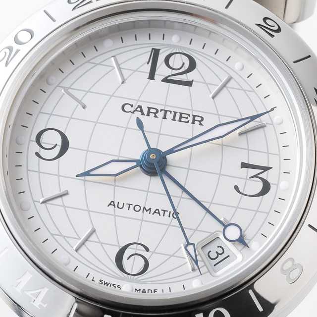 W31078M7 シルバー Cartier（カルティエ）パシャC GMT
