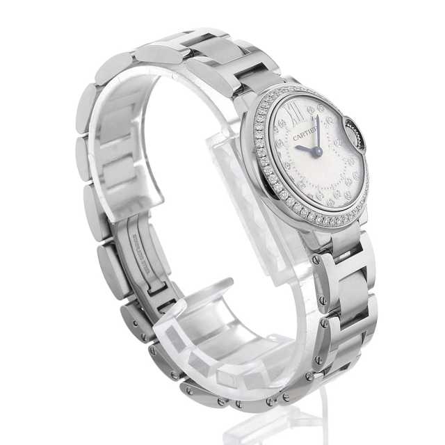 カルティエ Cartier 腕時計 バロンブルー W4BB0034 ダイヤベゼル ダイヤ/シルバー文字盤 SS クオーツアナログ 【箱・保付き】 【中古】 楽天市場】カルティエ Cartier 腕時計 バロンブルー W4BB0034 ダイヤ