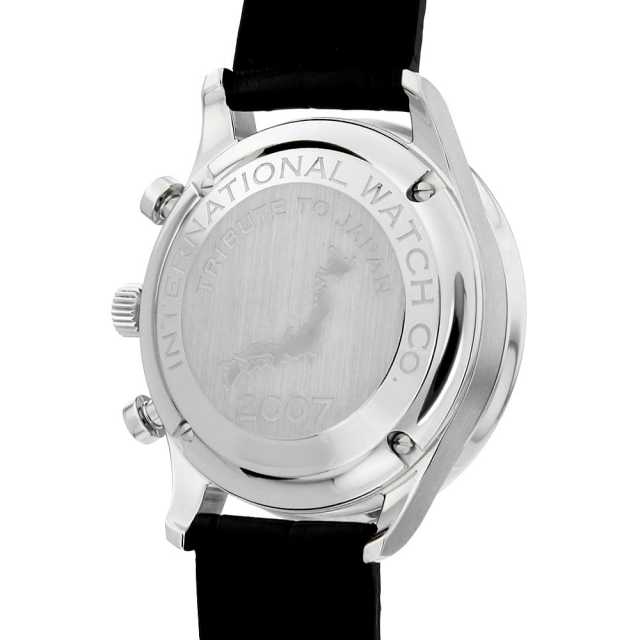 IW371464 シルバー×ブラック IWC ポルトギーゼ クロノ 日本限定 中古