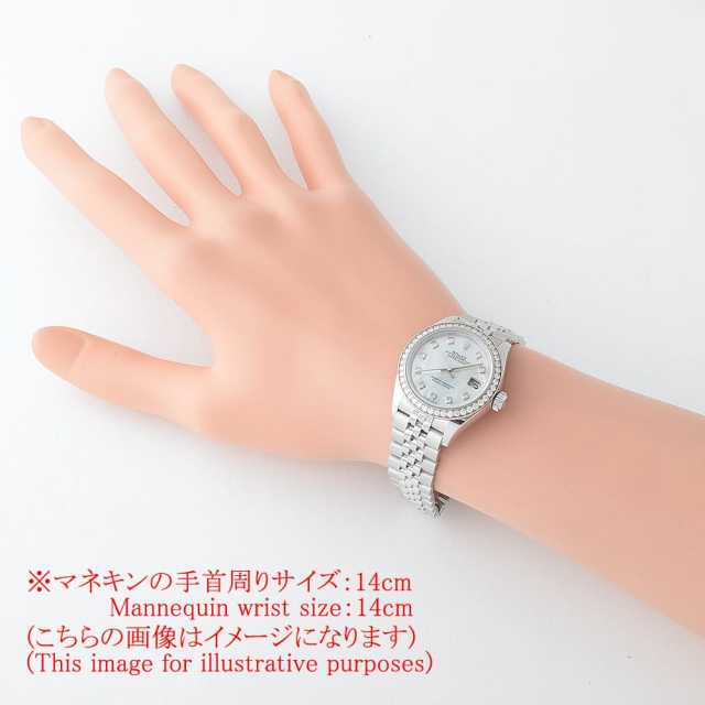 279384RBR ホワイトシェル ROLEX（ロレックス）デイトジャスト ベゼル