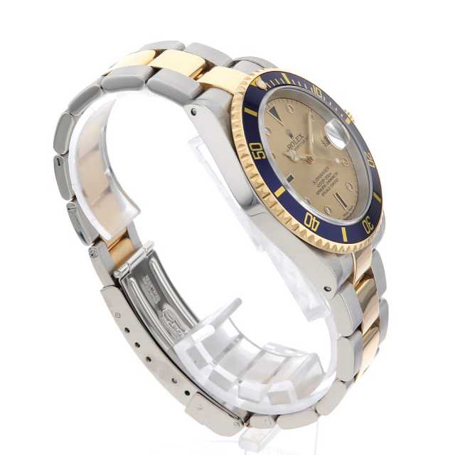 16613SG シャンパン ROLEX（ロレックス）サブマリーナ デイト 8Pダイヤ