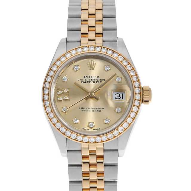 ロレックス デイトジャスト 279383RBR レディース 中古