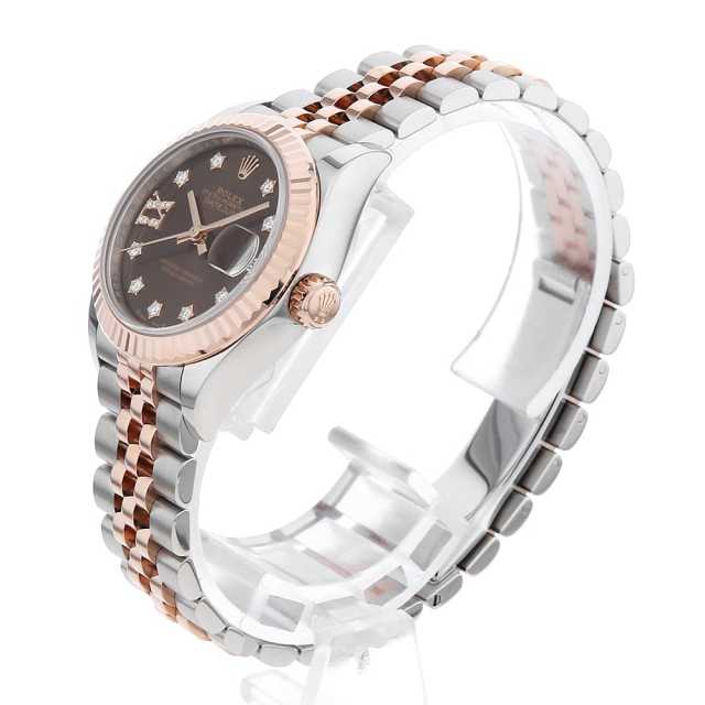 279171G チョコレートブラウン ROLEX（ロレックス）デイトジャスト 9P