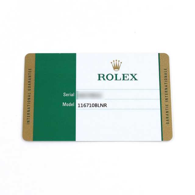 ロレックス GMTマスター 116710BLNR メンズ 中古