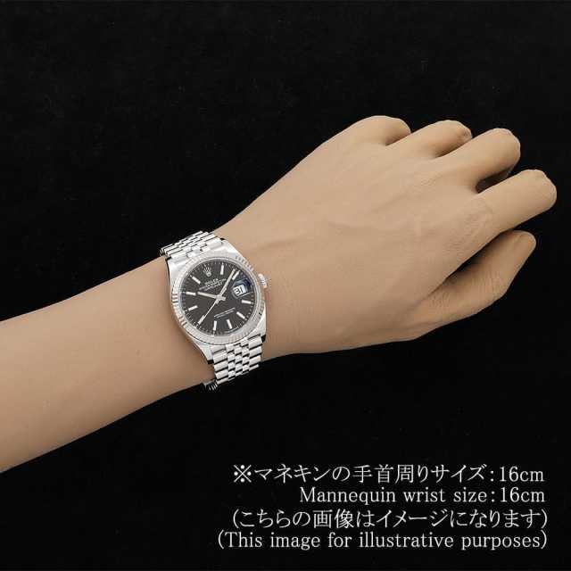 126234 ブラック ROLEX（ロレックス）デイトジャスト36 中古 | 東京