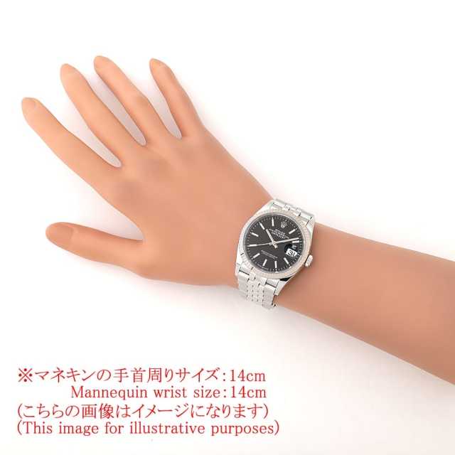 126234 ブラック ROLEX（ロレックス）デイトジャスト36 中古 | 東京