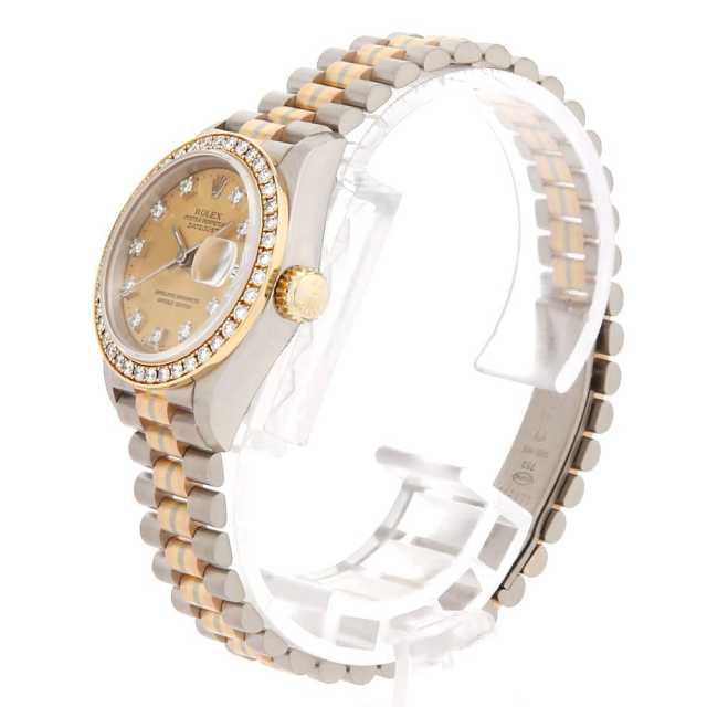 69139G BIC シャンパン ROLEX（ロレックス）デイトジャスト ベゼル