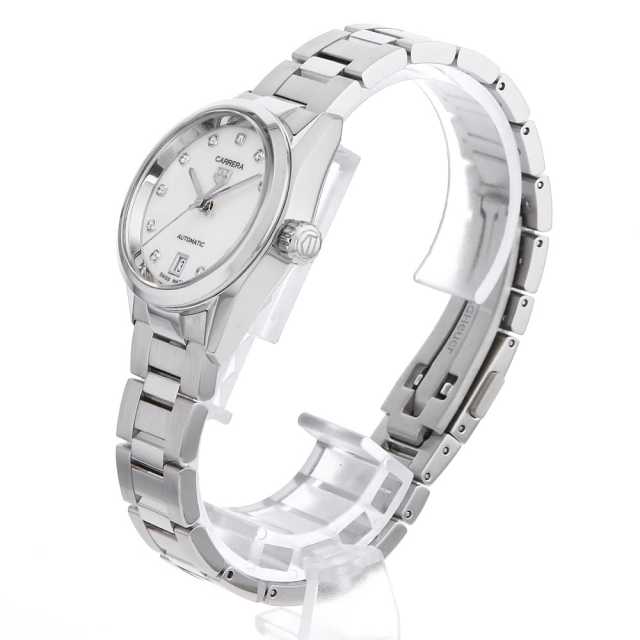中古 タグ ホイヤー TAG HEUER WBN2412.BA0621 ホワイトシェル /ダイヤモンド レディース 腕時計 WBN2412.BA0621 ホワイトシェル TAG Heuer（タグホイヤー）カレラ
