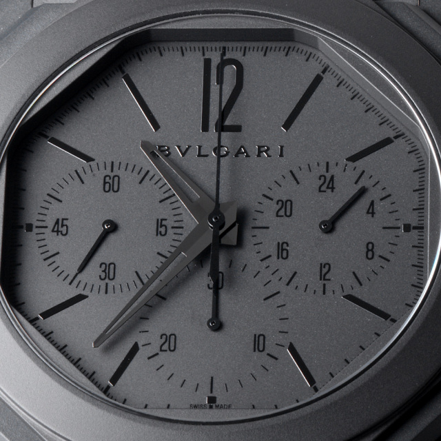 103278(BGO43CXTCHGMT) ブラック BVLGARI（ブルガリ）オクト
