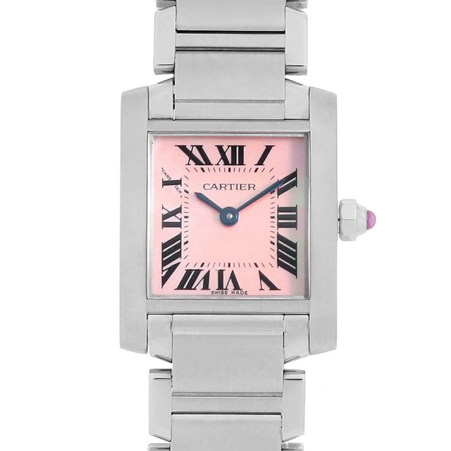 W51028Q3 ピンクシェル Cartier（カルティエ）タンクフランセーズ SM  