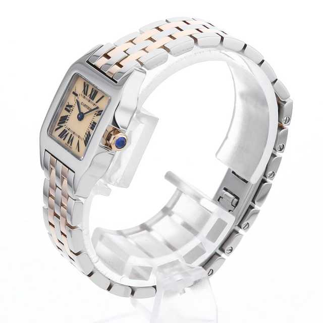 W25074Y9 ピンクシェル Cartier（カルティエ）サントス ドゥモワゼル