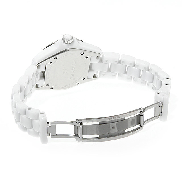 J12 白セラミック 8Pダイヤ ダイヤベゼル H3110 サブ画像２