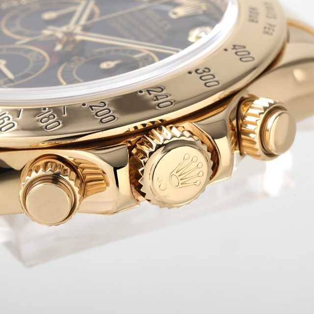116528G ブラック ROLEX（ロレックス）コスモグラフ デイトナ 8Pダイヤ