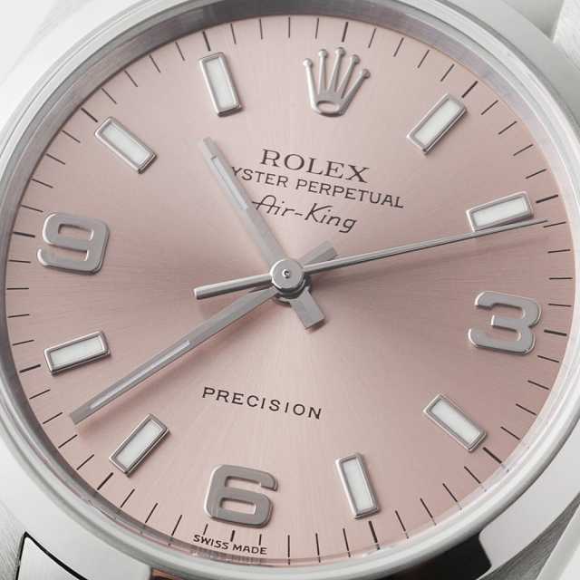 【Rolex】ロレックス エアキング 14000M SS ピンク Rolex】ロレックス エアキング 14000M SS ピンク