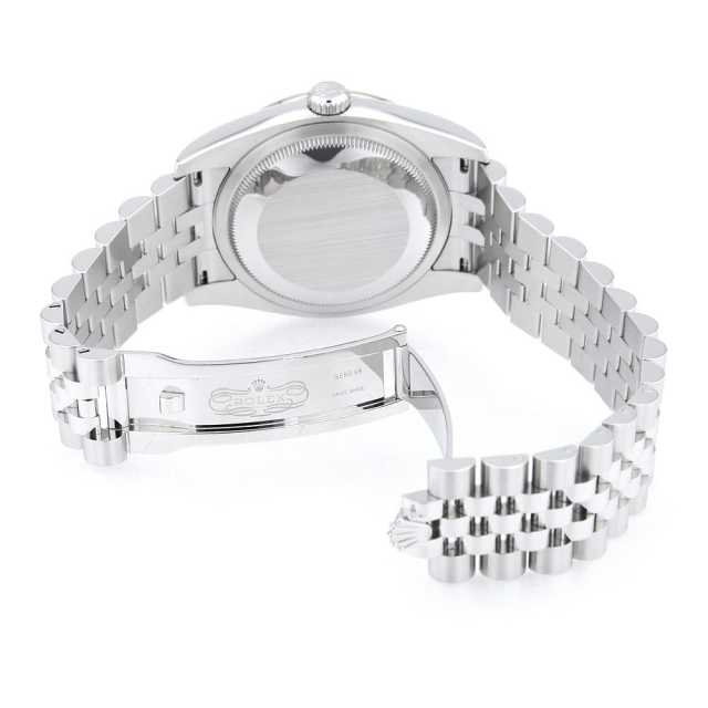 116244G シルバー ROLEX（ロレックス）デイトジャスト ベゼルダイヤ