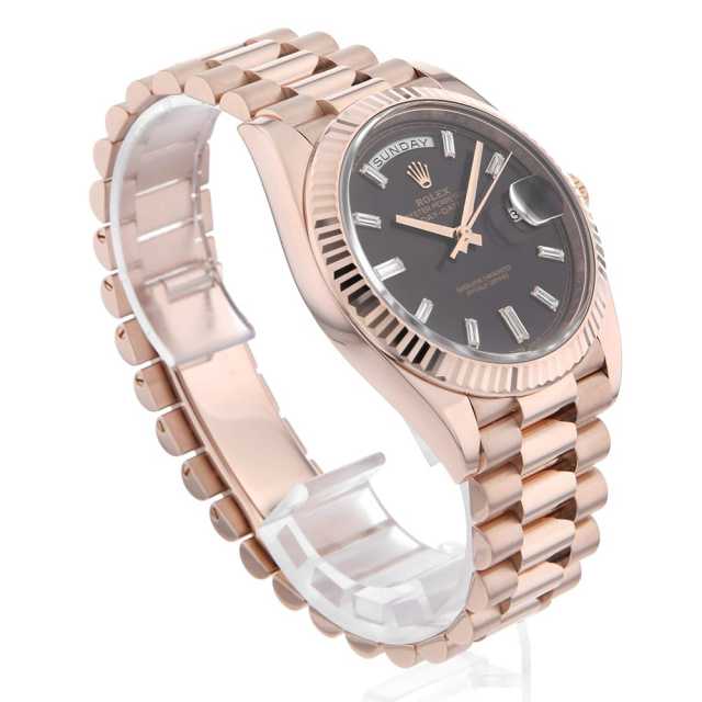 228235A チョコレートブラウン ROLEX（ロレックス）デイデイト40 10P