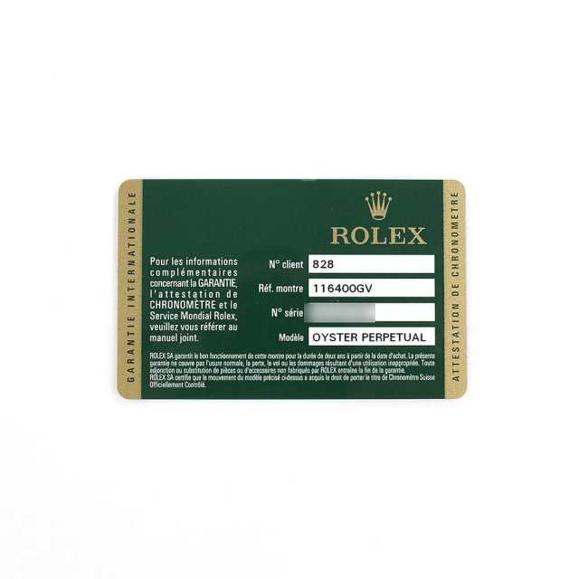 ロレックス ミルガウス 116400GV メンズ 中古