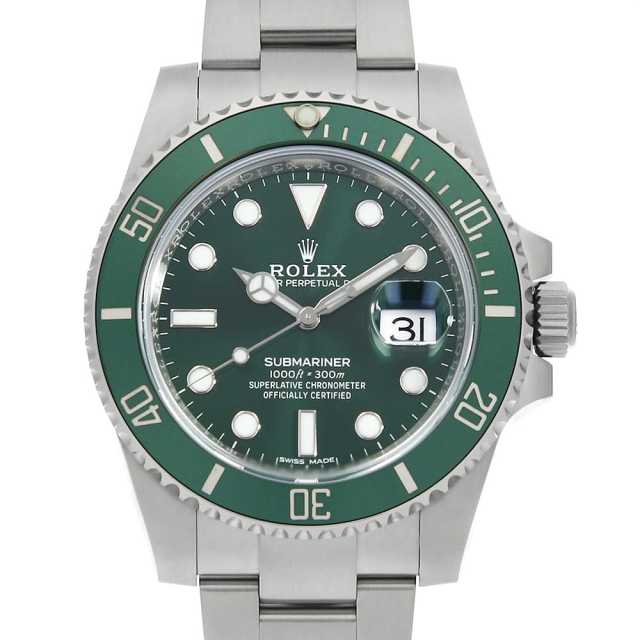 ロレックス サブマリーナ 116610LV メンズ 中古