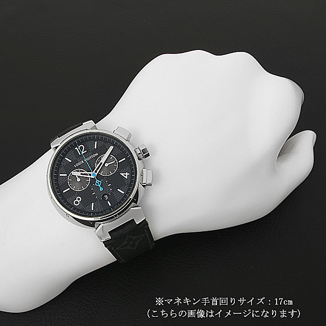 タンブール GM グラフィット クロノグラフ QA094Z サブ画像３