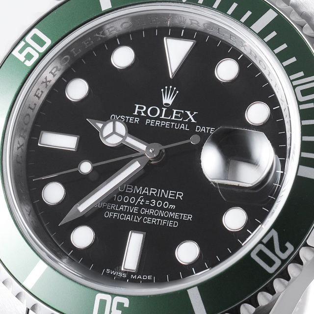 16610LV ブラック ROLEX（ロレックス）サブマリーナ デイト 中古