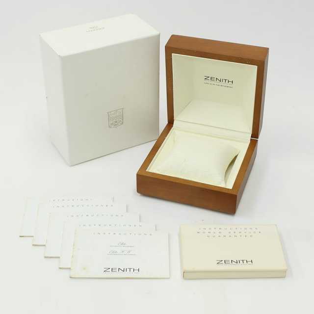 VintageAtelier即配セール中セット ゼニス ラウンドケース 1960年代製 オートマチック オリジナル箱