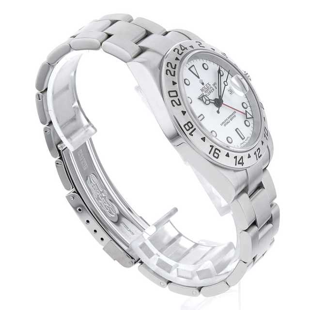 16570 ホワイト ROLEX（ロレックス）エクスプローラーII 中古