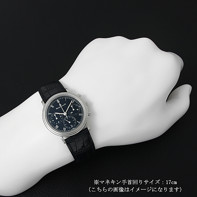 ヴィルレ クロノグラフ 1185-1140-55 サブ画像３