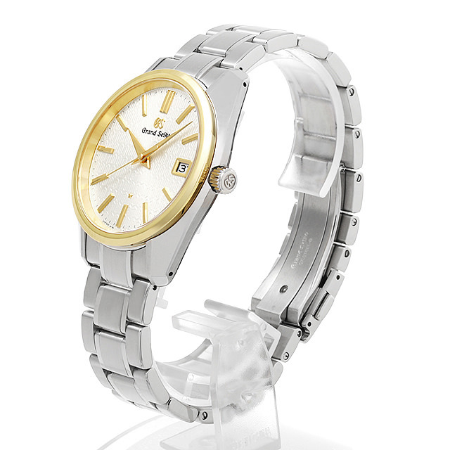 GRAND SEIKO 9F Quartz 25th Anniversary 44GS Contemporary Design Model SBGV238 Used Men's