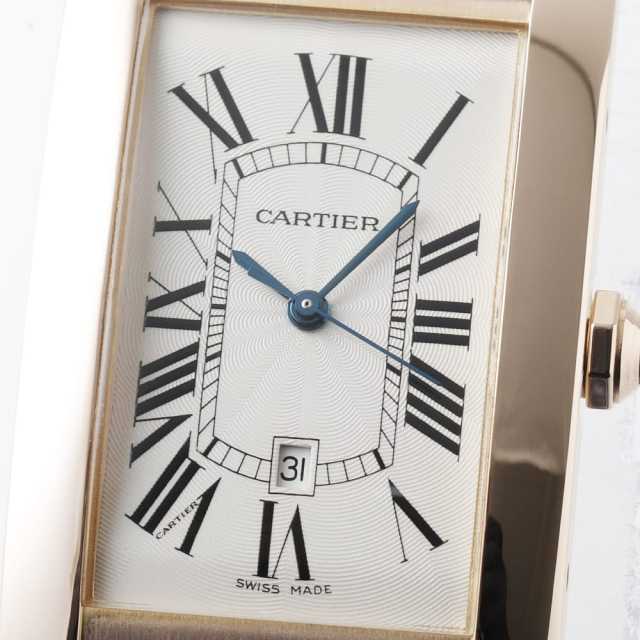 カルティエ タンクアメリカン W2609156 メンズ 中古