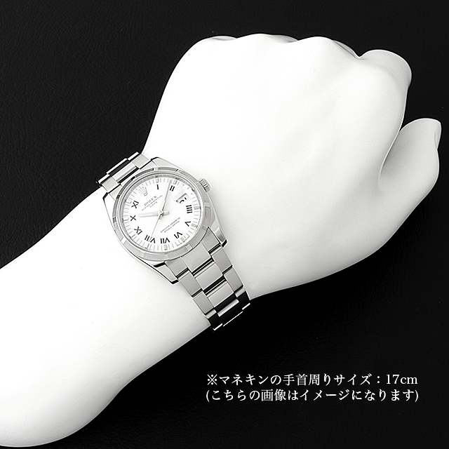 15210 ホワイト/センターローマ A番 ROLEX（ロレックス