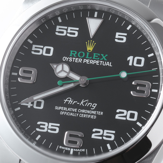 116900 ブラック ROLEX（ロレックス）エアキング 中古 | 東京・大阪の  