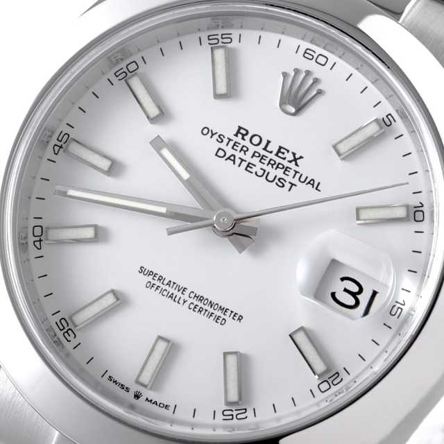 ロレックス デイトジャスト 126300 メンズ 中古